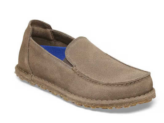 Men's Grey Taupe Utti Sued Leather Birkenstock
