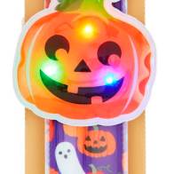Mud Pie Halloween Light-Up Slap Bracelets