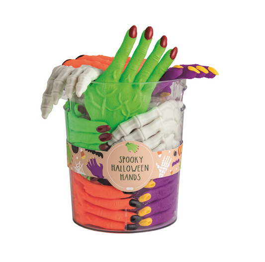 Mud Pie Spooky Halloween Hands - 4 Colors