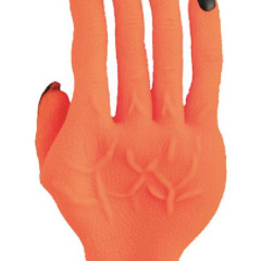 Mud Pie spooky Halloween hands decor, shown in one of four available colors