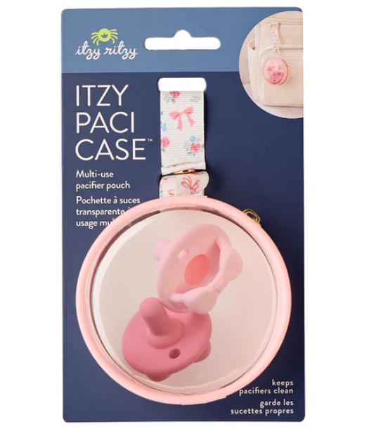 Itzy Ritzy Ribbon Rose Paci Case