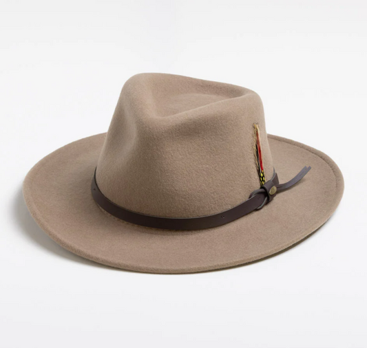 Scala Men's Dakota Wool Felt Hat - 2 Colors