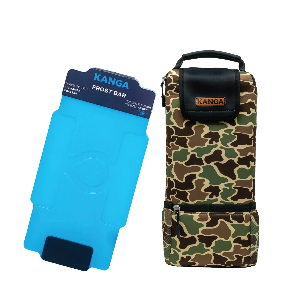 Kanga Old School Camo Hideaway Frost Bar Cooler Bag