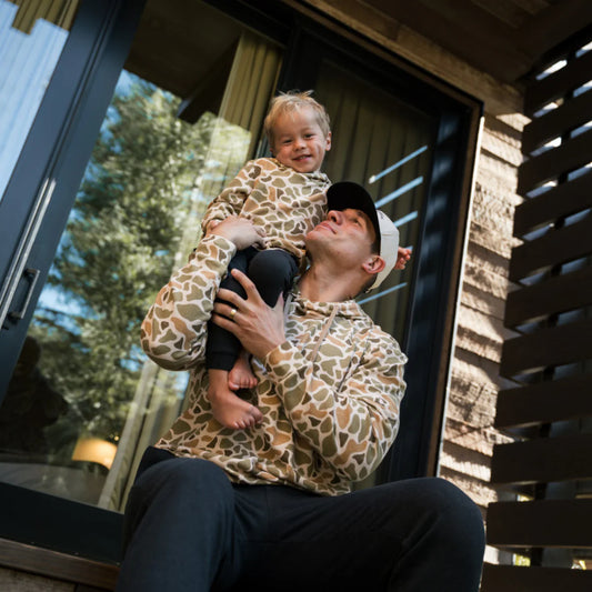 Burlebo Men's Venado Camo Thermal Hoodie