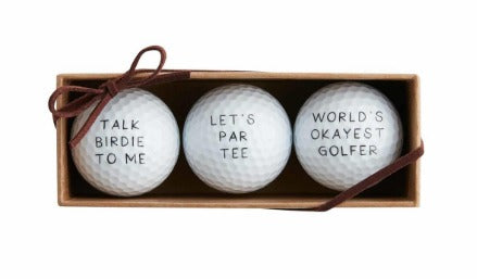 Lets Par Tee Golf Ball Set
