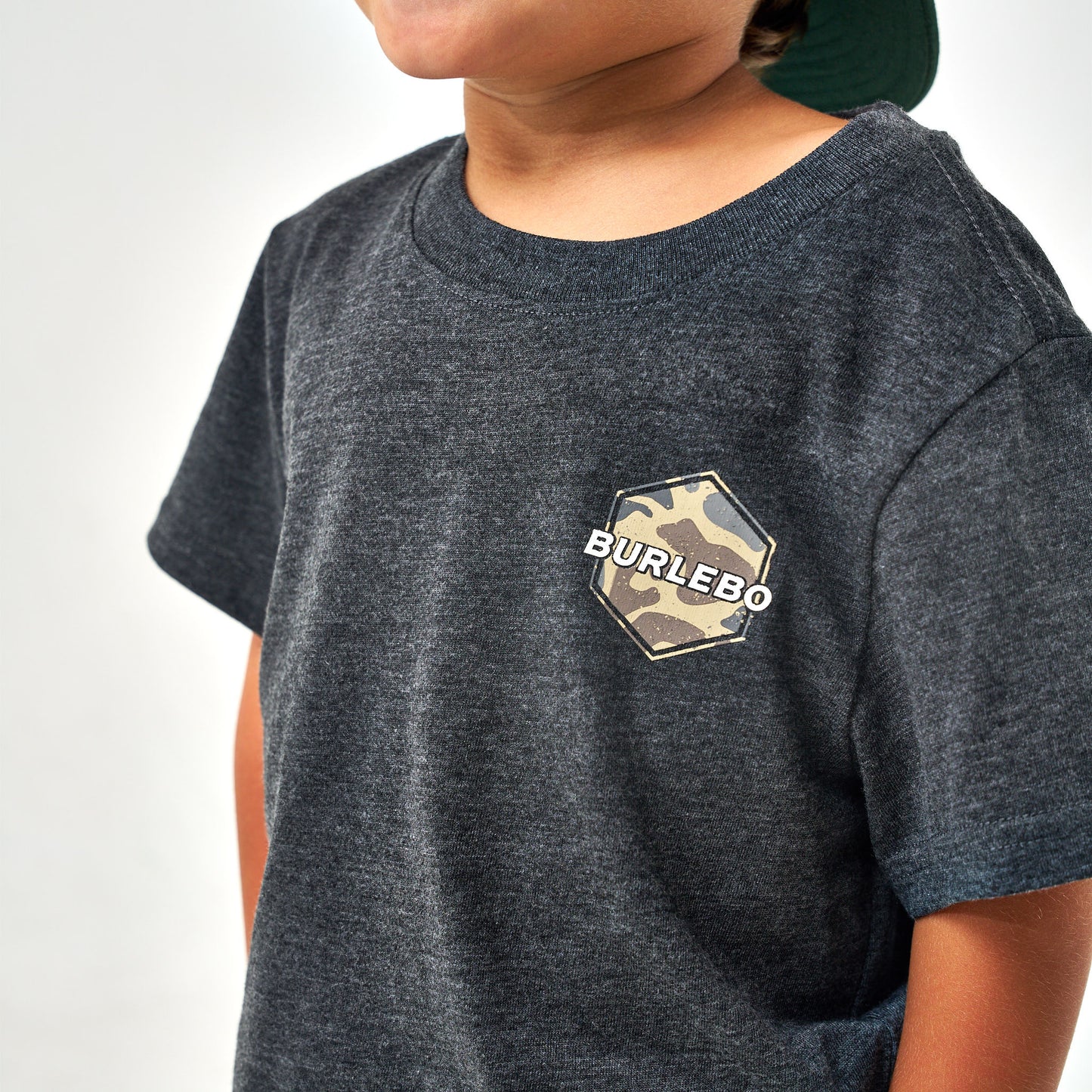 Youth Rad Dude Heather Black Tee
