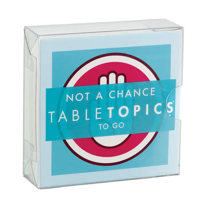 Tabletopics Not A Chance - Conversation Starter Questions
