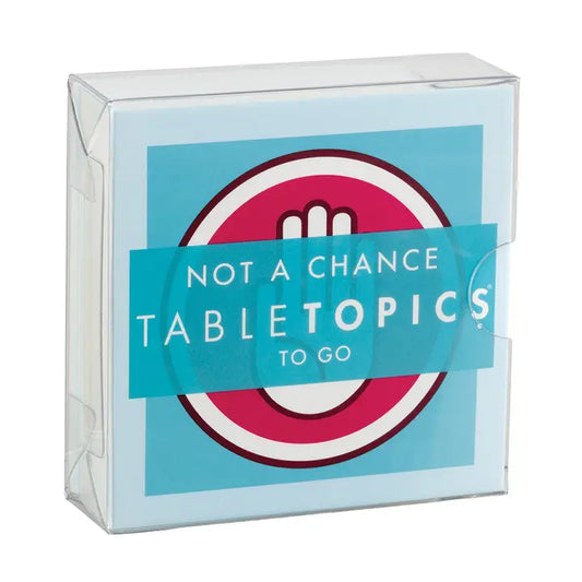 Tabletopics Not A Chance - Conversation Starter Questions
