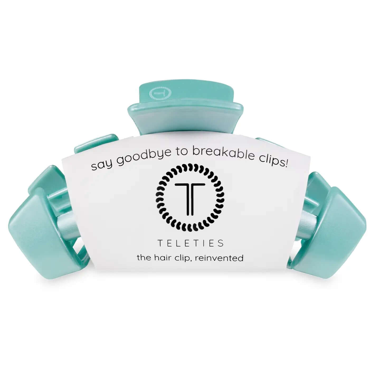 Teleties Classic Totally Turquoise Large Hair Clip
