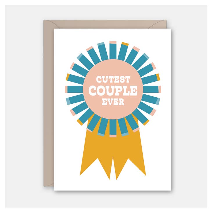 Cutest Couple Ever- Wedding Card