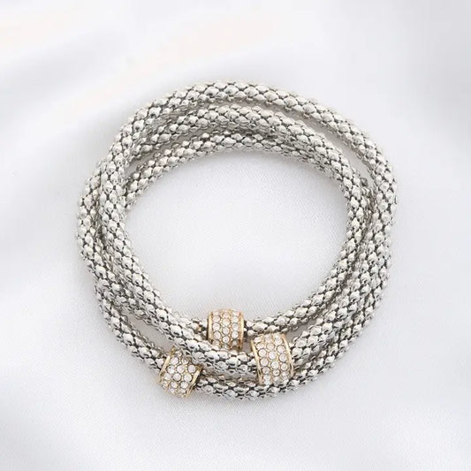Color Metal Snake Chain Bracelet -2 Colors