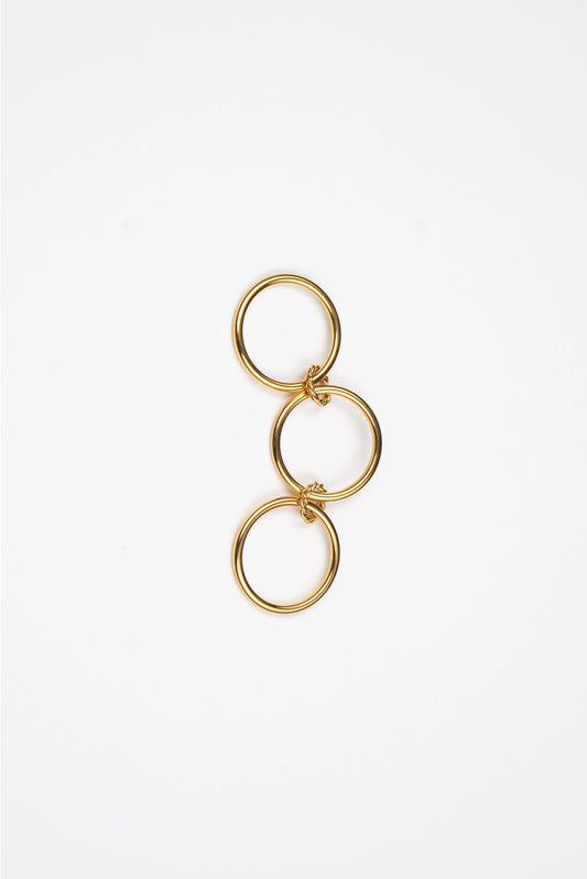Gold Triple Ring - Waterproof
