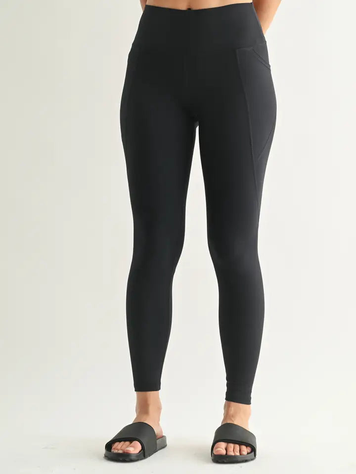 Venice Cloud Black Light Sculpt High Waisted Leggings
