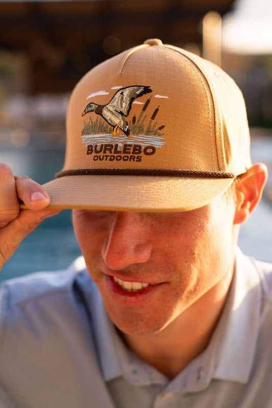 Duck On Pond Cap- Coyote Tan