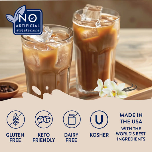 Naturally Sweetened Vanilla Bean Syrup