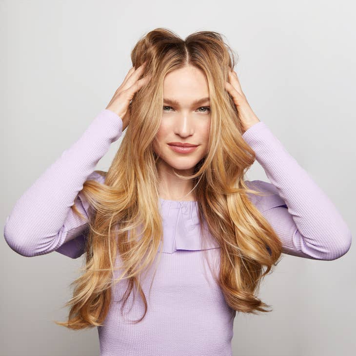 Xl Satin Heatless Curling Set - Chocolate