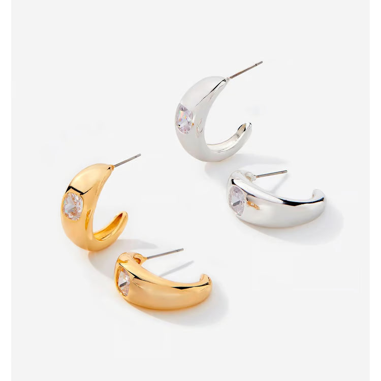 Charlie Paige Amelia Gem Stone Earrings