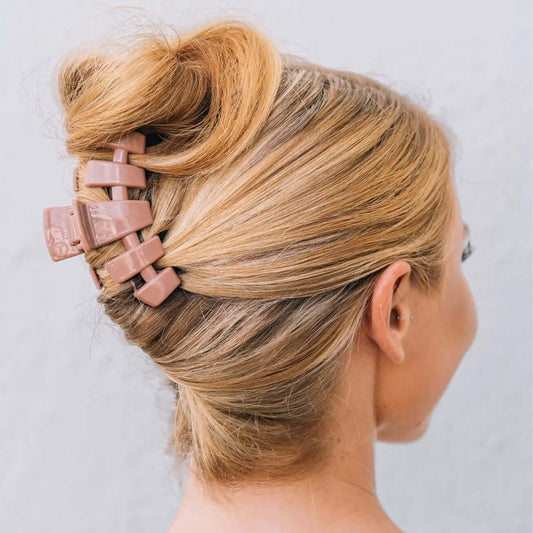 Teleties Classic Mocha Mousse Medium Hair Clip