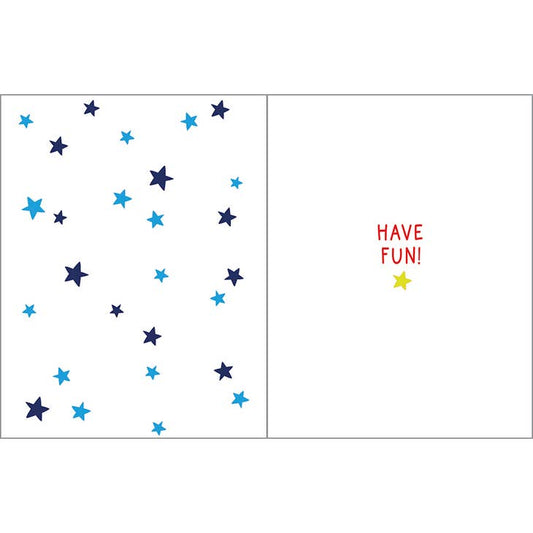 Birthday Greeting Card - Shark-Kids