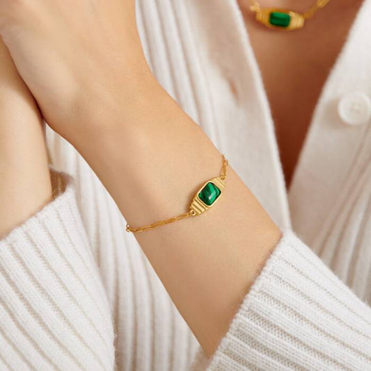 Good Energy Waterproof Gold Bracelet