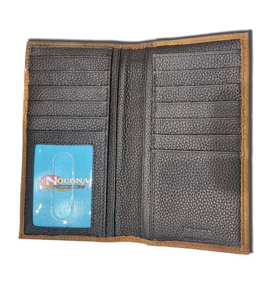 Men's Nocona Ostrich Print Rodeo Wallet