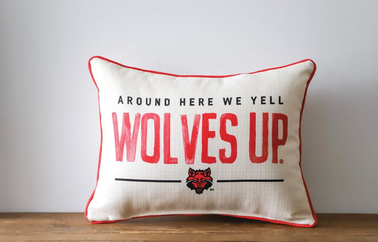 Arkansas State Around Here Throw Pillow