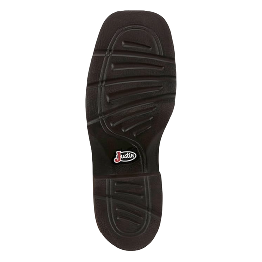 Justin Sunny Brown Leather Western Boot