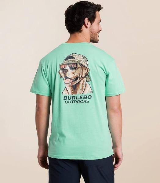 Burlebo Men's Island Reef Mallard Camo Dog Tee
