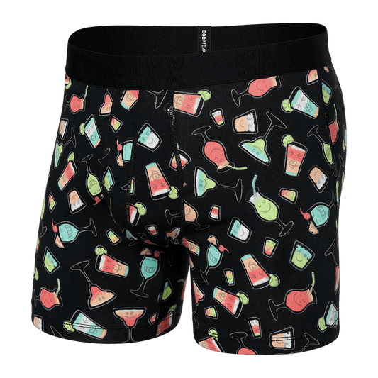 Men's SaxxDrop Temp Cooling Cotton Boxers