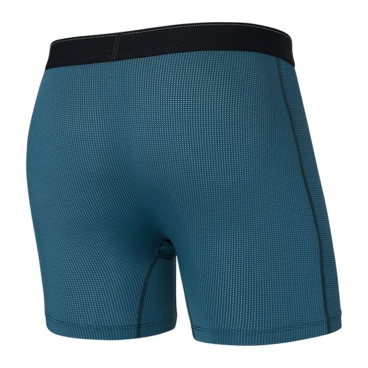 Quest Quick Dry Mesh Boxer Briefs- Storm Blue