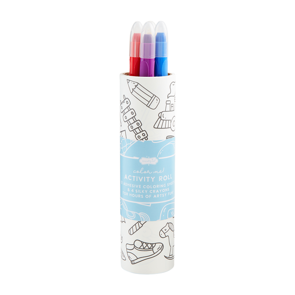 Mud Pie Kids Coloring Roll Crayon Set - 2 Colors