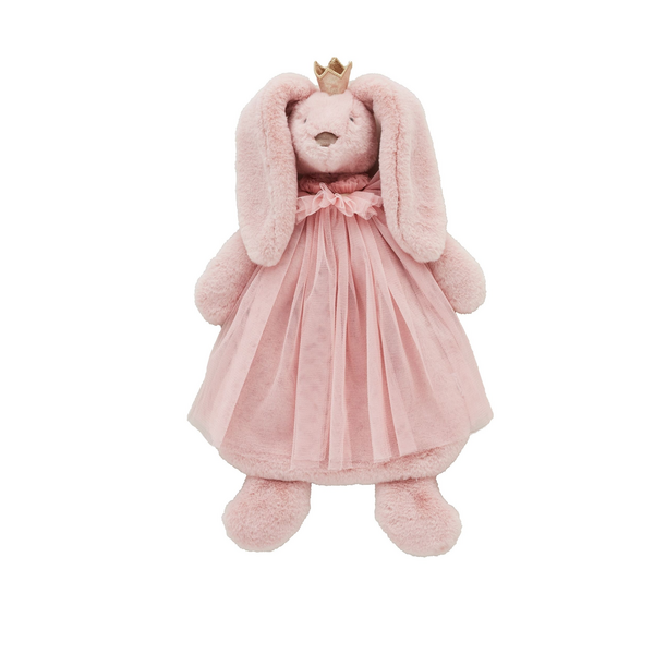 Mud Pie Bunny Princess Plush Woobie