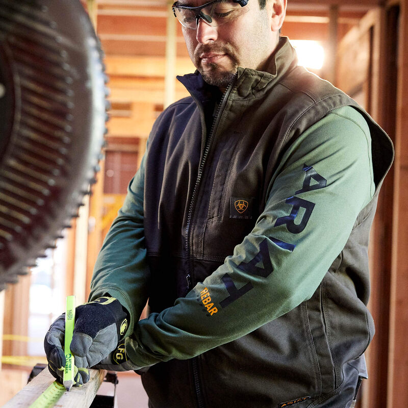 Rebar DuraCanvas Mens Vest By Ariat