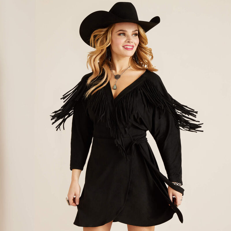 Inc on sale fringe dress