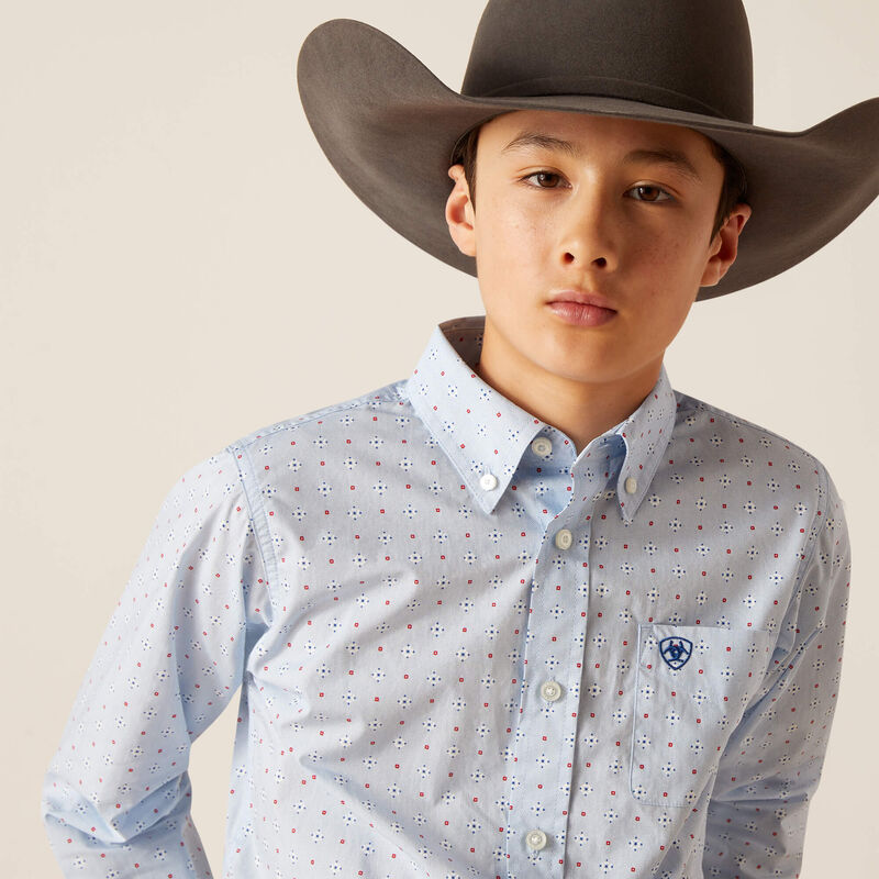 Boys Penley Classic Fit Shirt by Ariat