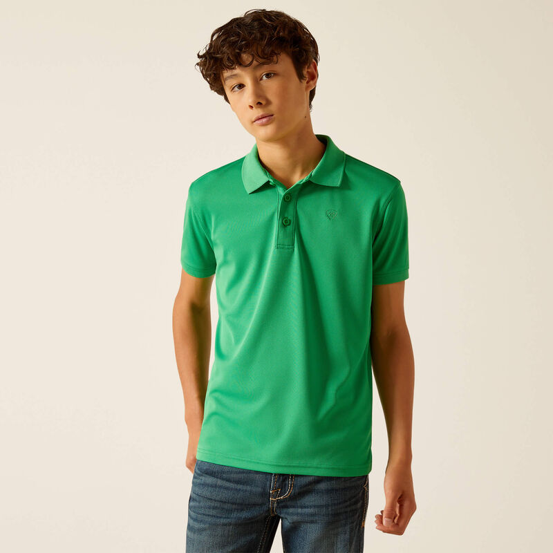 Ariat Boy's TEK Polo- Fern Green – Dales Clothing Inc