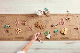 Holiday Sweets Kraft Table Runner