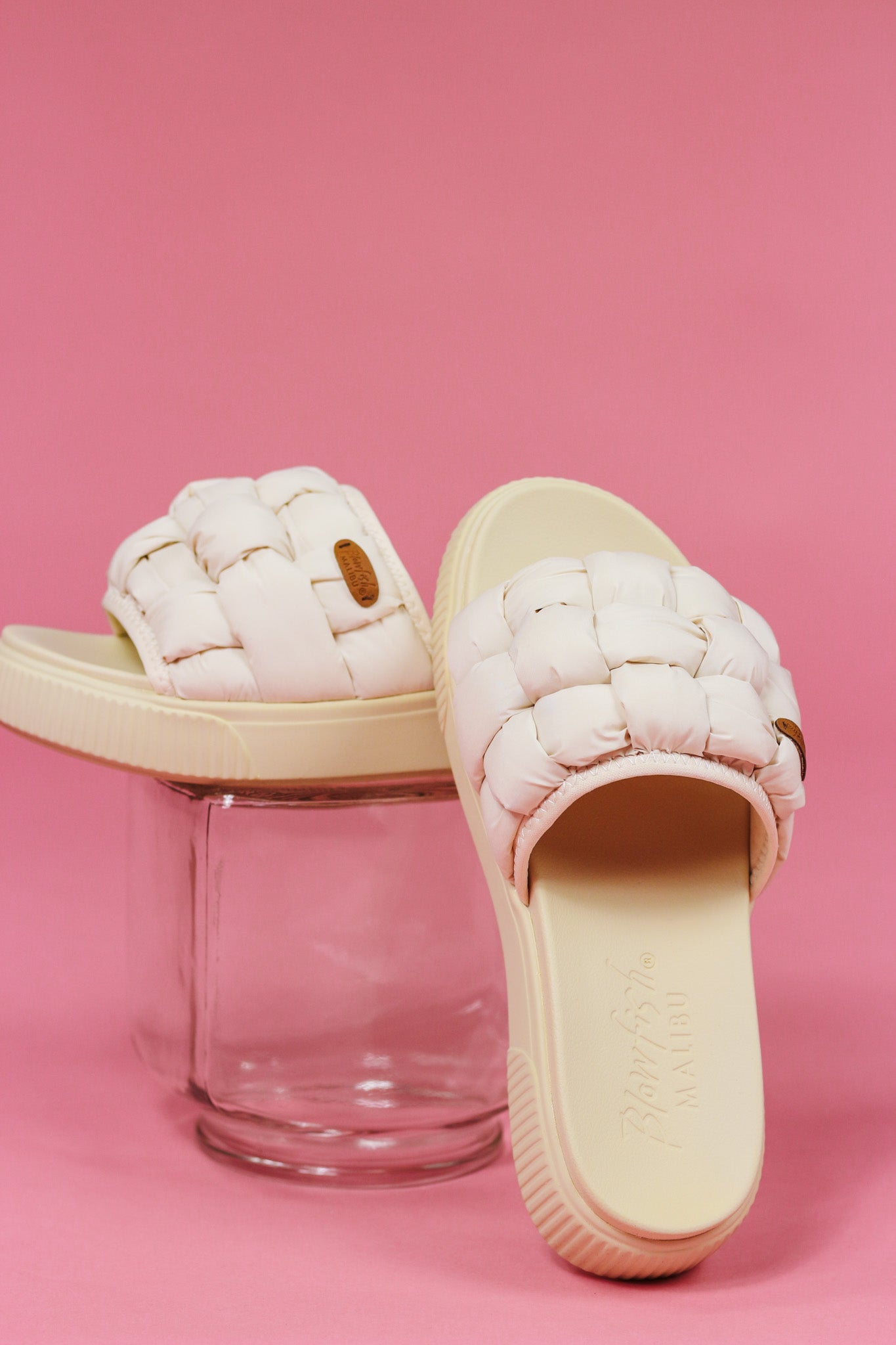 Darcy Light Beige Puffer Sandal By Blowfish Dales Clothing Inc