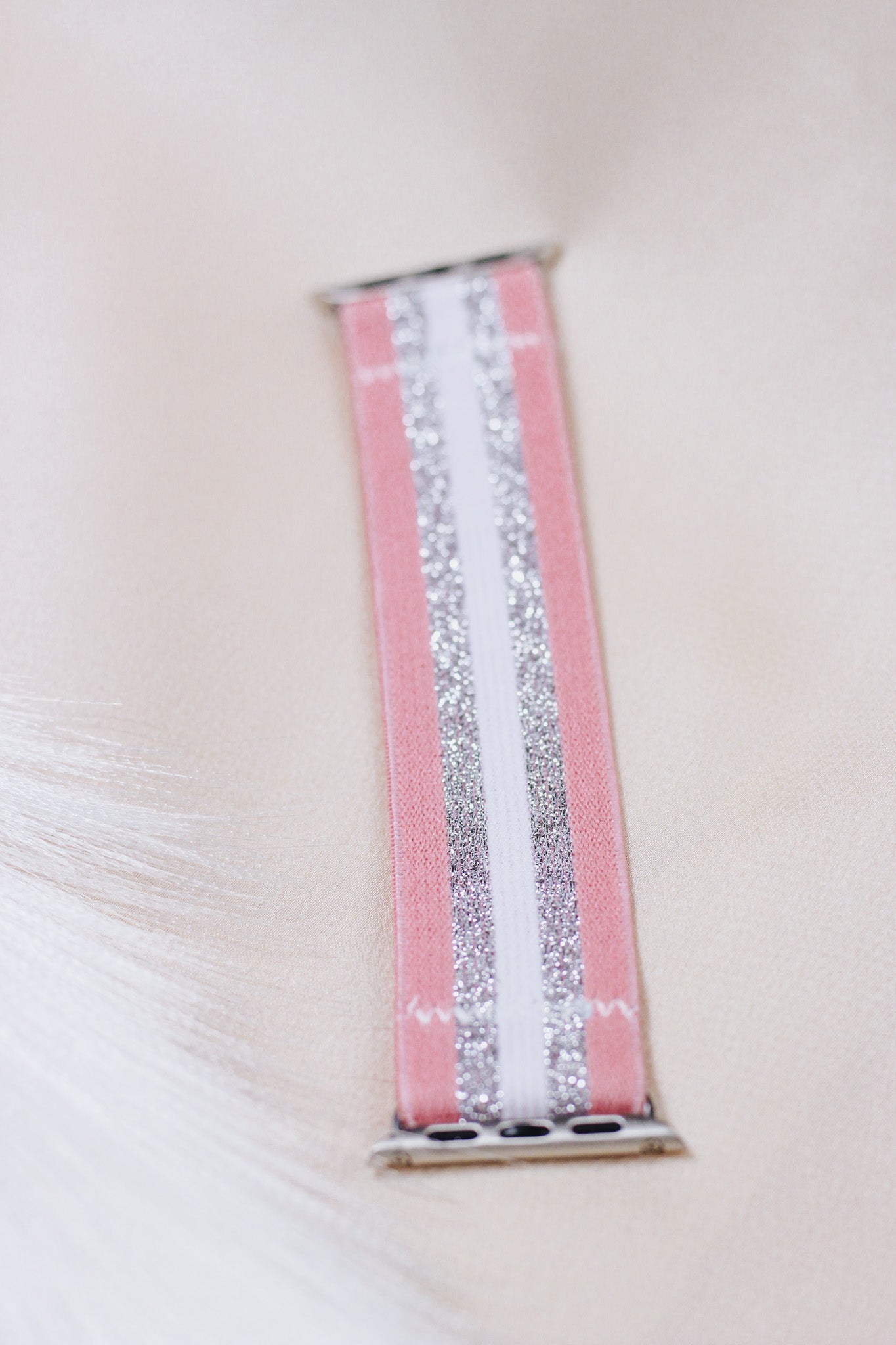 Take The Time Pink Apple Watch Band