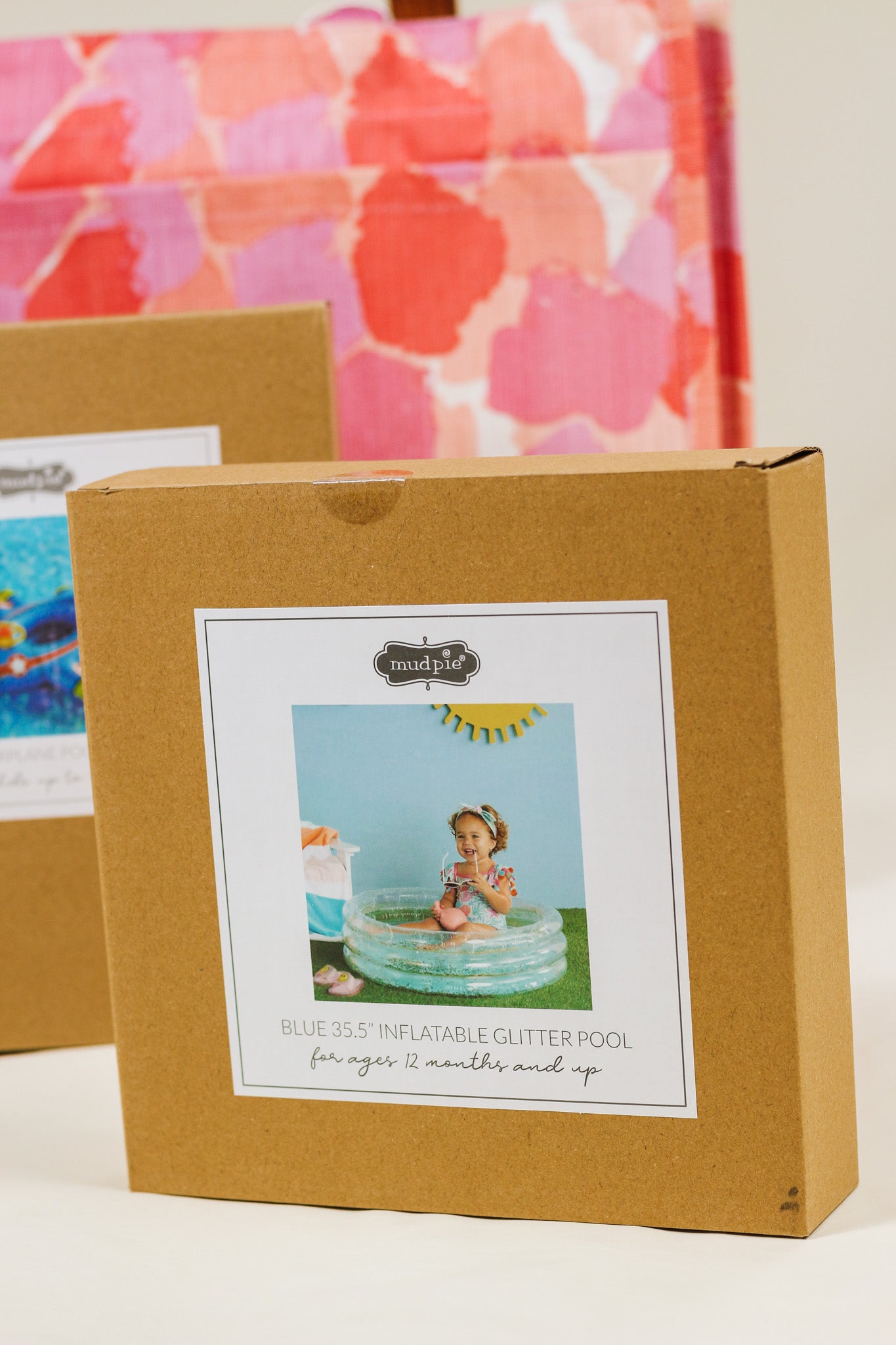 Blue Glitter Baby Pool