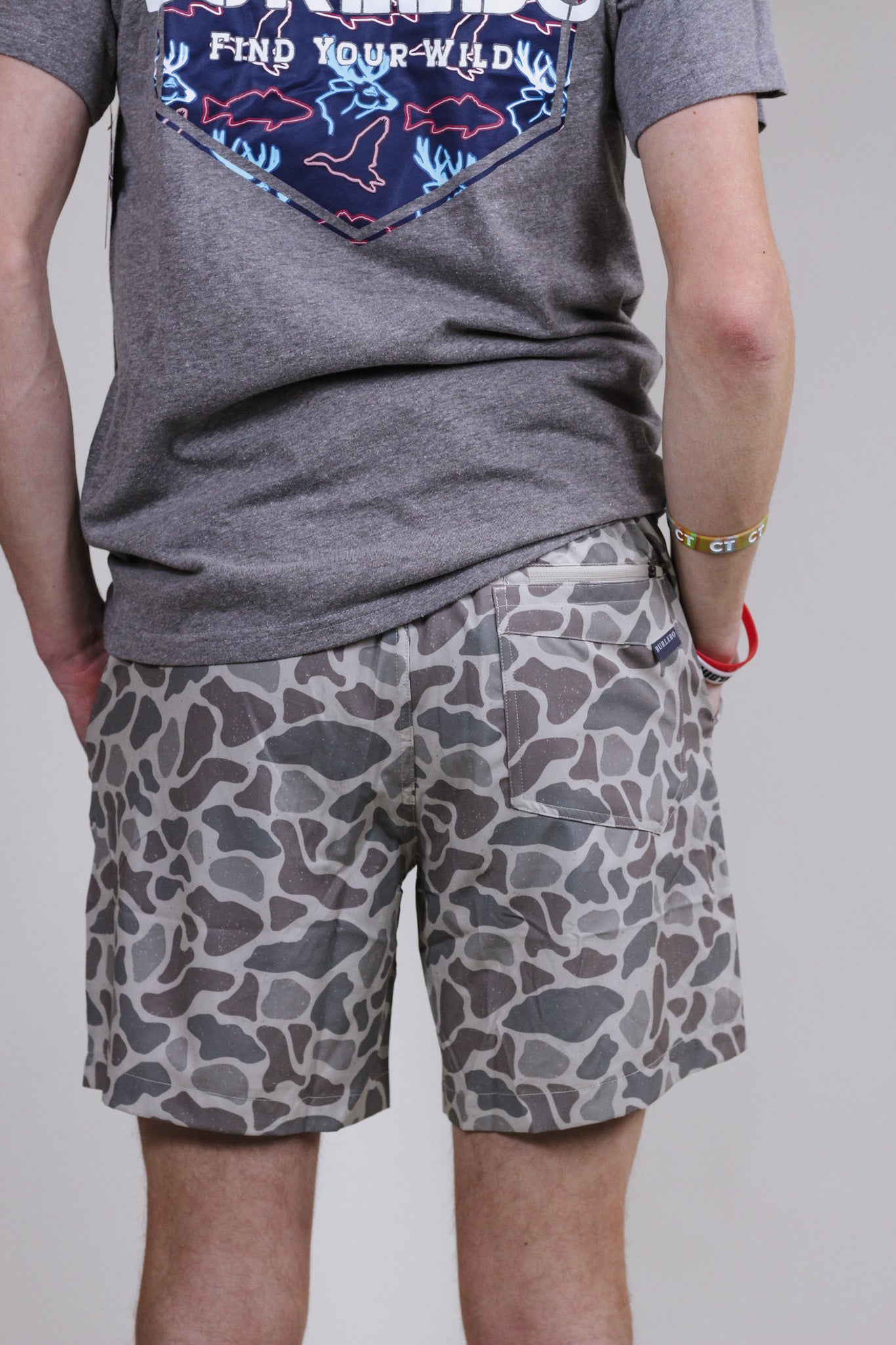 Classic Deer Camo Burlebo Shorts