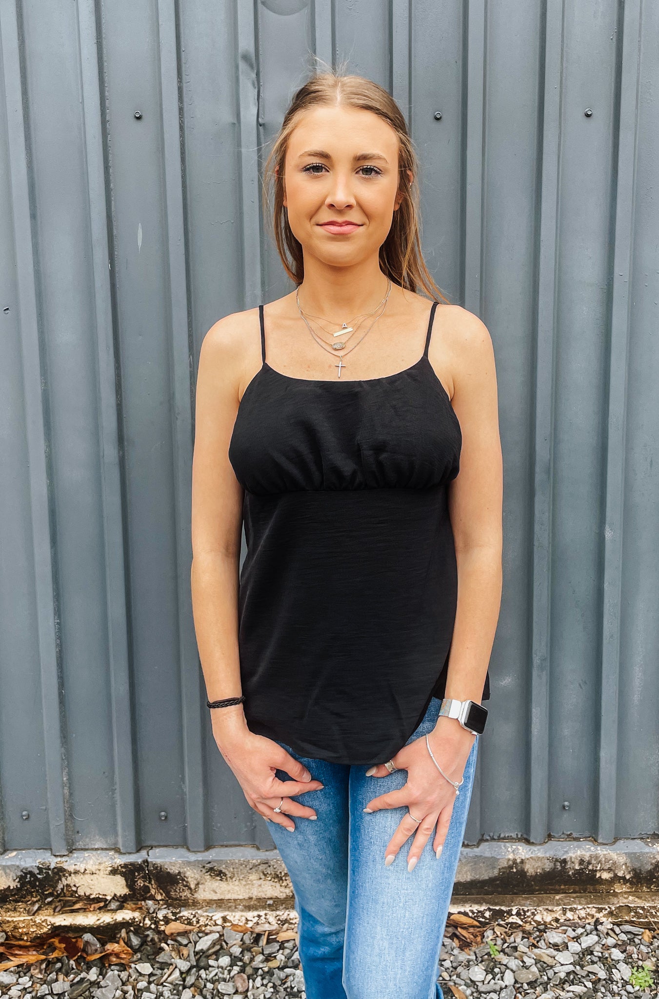 Look Back On Tonight Black Tank