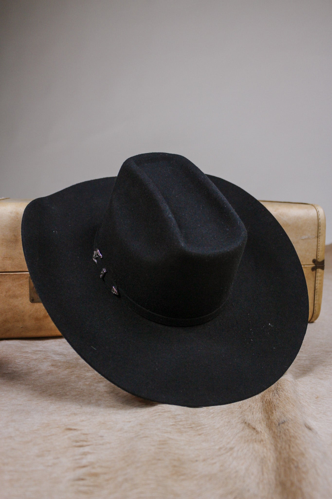 Ariat Wool Black Mens Hat
