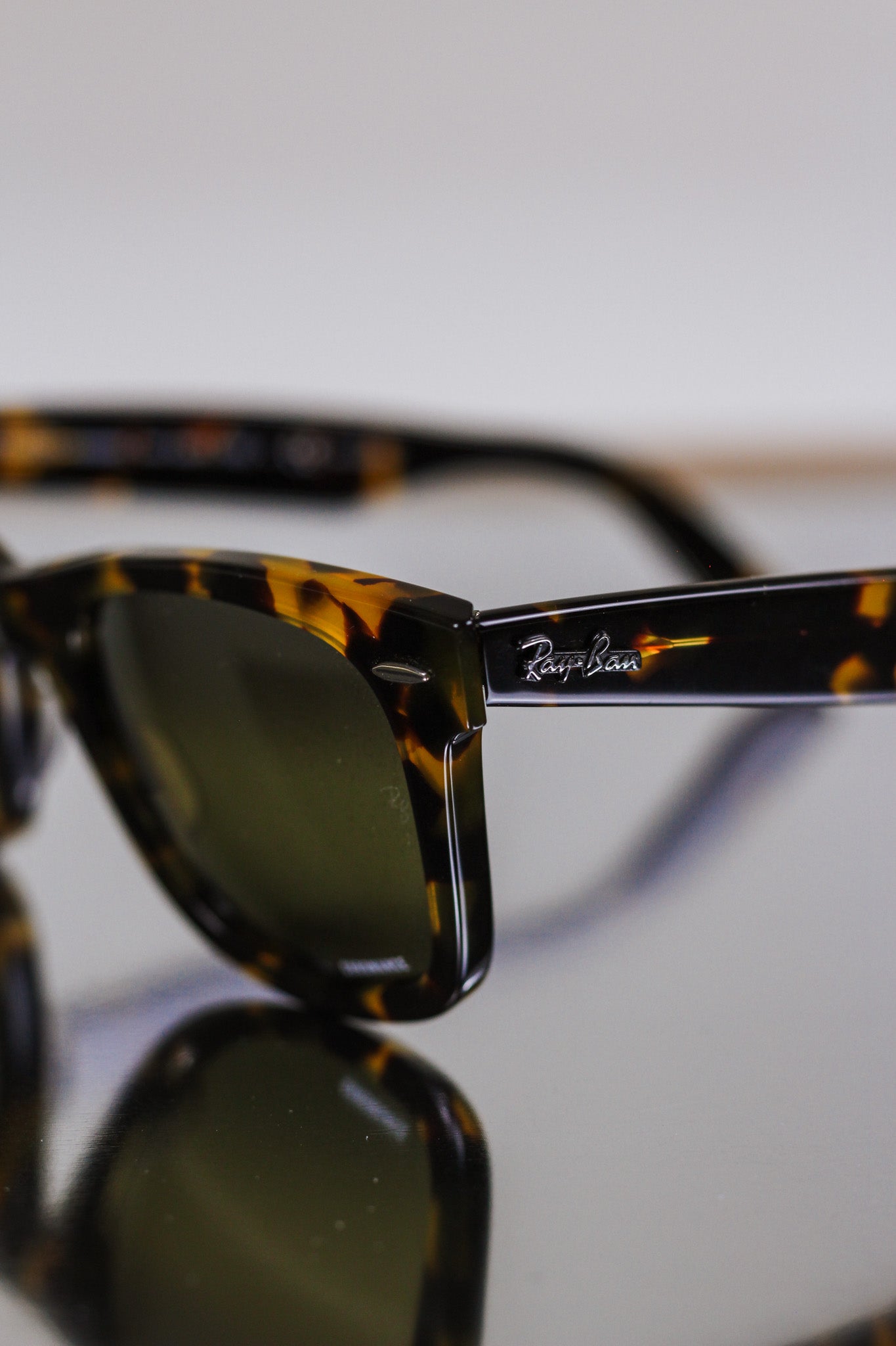 Original Wayfarer Classic Yellow Brown Ray Ban Sunglasses