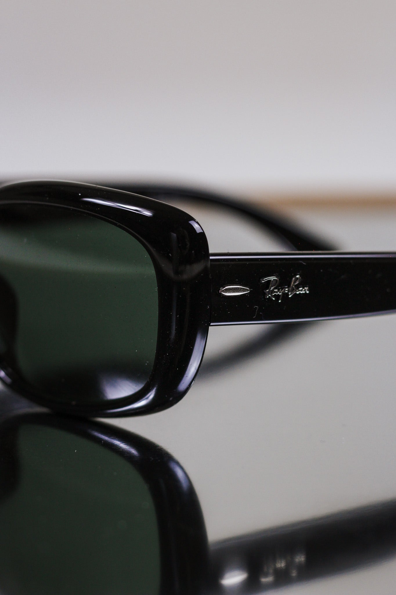 Jackie Ohh Black & Green Ray Ban Sunglasses