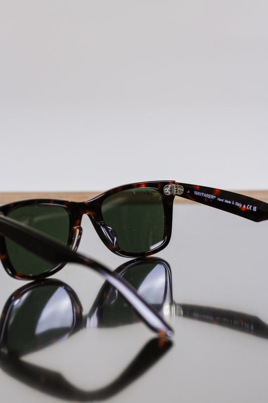 Original Wayfarer Classic Havana Green Ray Ban Sunglasses