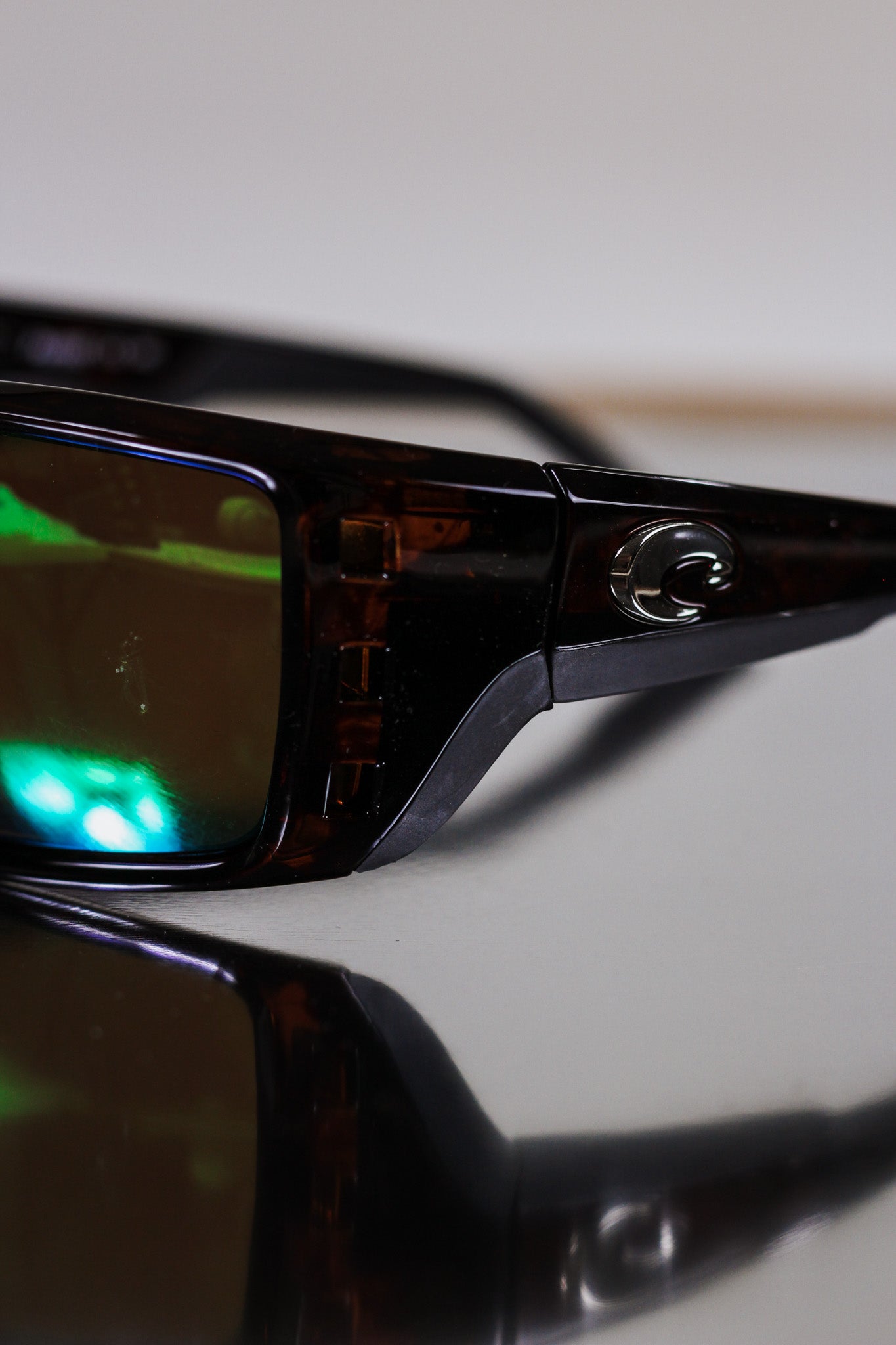 Costa Del Mar Permit Tortoise Green Sunglasses