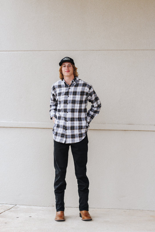 Wrangler Mens Black Slim Fit Jeans