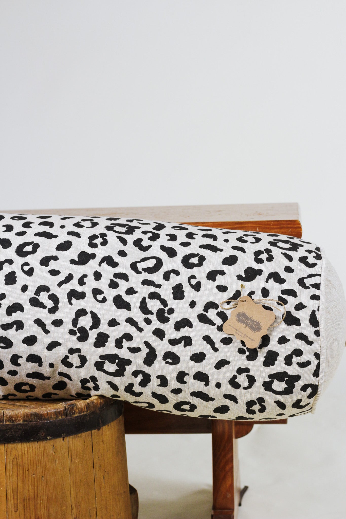 Cheetah bolster outlet pillow