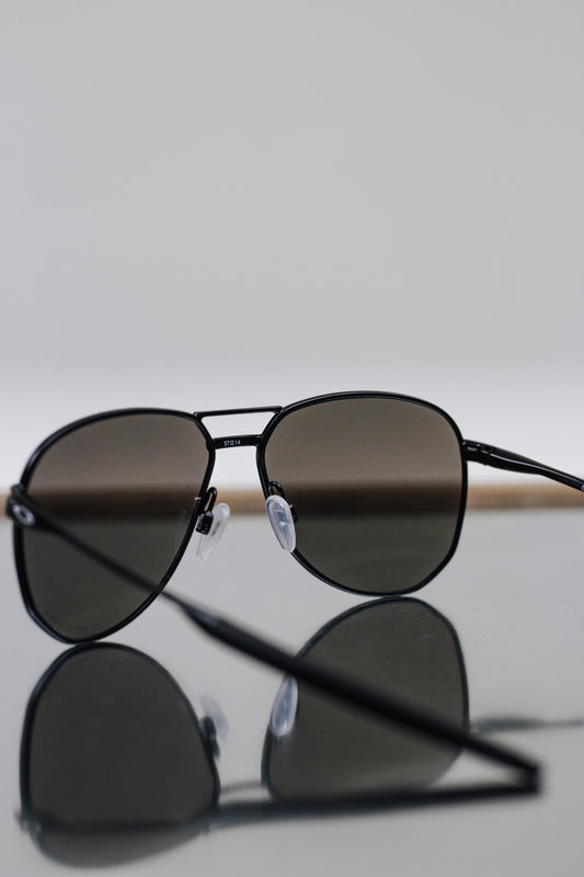 Black Grey Contrail Sunglasses By Oakley